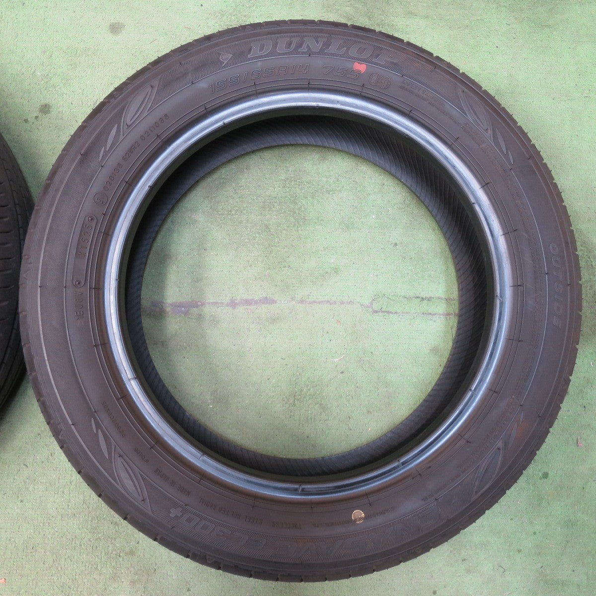 バリ溝！25年！ほぼ10分★155/65R14 ダンロップ エナセーブ EC300+ タイヤ 14インチ デリカミニ タント スペーシア ムーヴ N-BOX 等★6011507イノタ