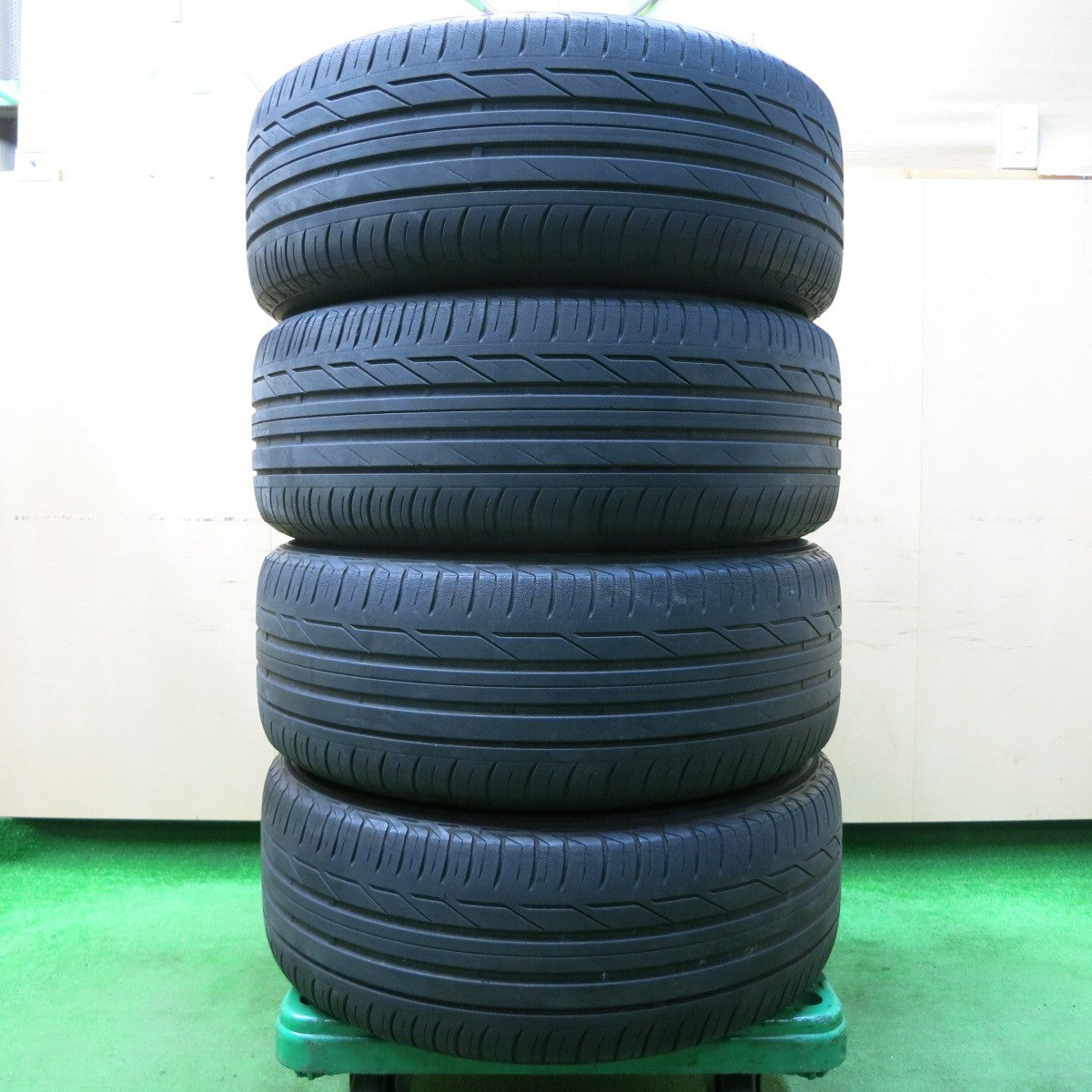 *送料無料* 4本価格★MINI ミニ クロスオーバー 純正 225/55R17 ブリヂストン トランザ R001I 17インチ PCD112/5H★4032601イノ