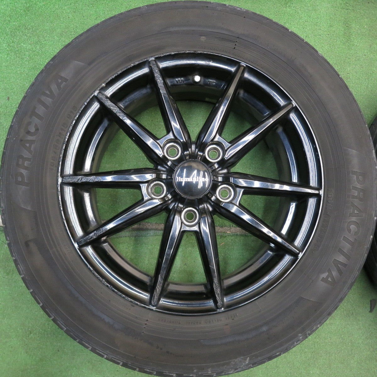 4本価格！23年◎195/65R15 プラクティバ ヨコハマ Humanline HS-08 ヒューマンライン 15インチ PCD114.3/5H◎6061306HAノ