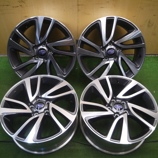 *送料無料* 新車外し★スバル レヴォーグ 純正 ENKEI ホイール 18インチ 18×7.5J エンケイ PCD114.3/5H★4032910Hホ