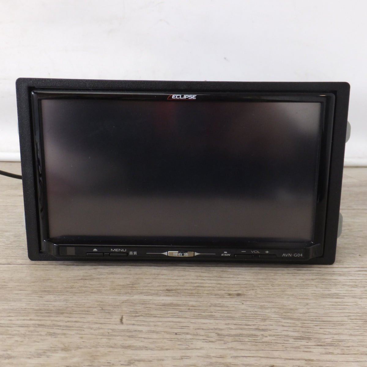 現状品★富士通テン イクリプス ECLIPSE メモリーナビゲーション AVN-G04★