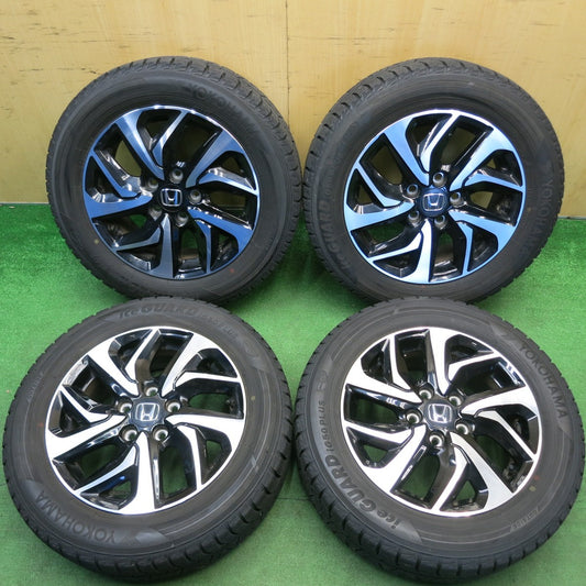 バリ溝！9分★ホンダ ステップワゴン スパーダ 純正 205/60R16 スタッドレス ヨコハマ アイスガード iG50 プラス 16インチ PCD114.3/5H★6041107HAス