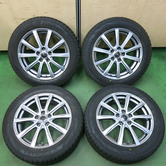 バリ溝！22年！キレイ！8.5分★スタッドレス 215/55R17 ヨコハマ アイスガード iG70 MiLLOUS ミルアス 17インチ PCD114.3/5H★5052811SYス