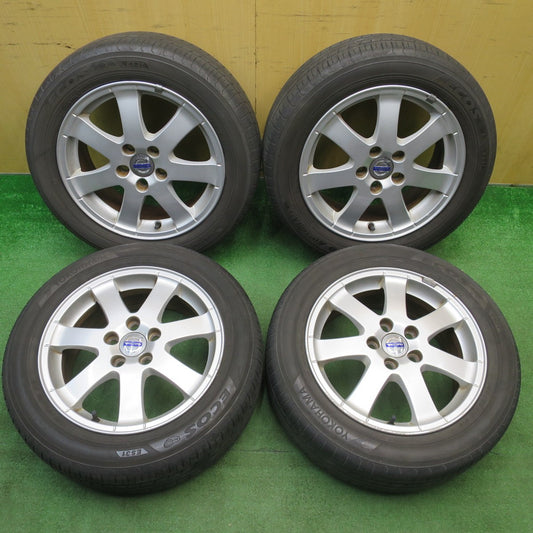 4本価格★ボルボ V50 S40 純正 205/55R16 ヨコハマ エコス ES31 16インチ PCD108/5H★6021102NJノ