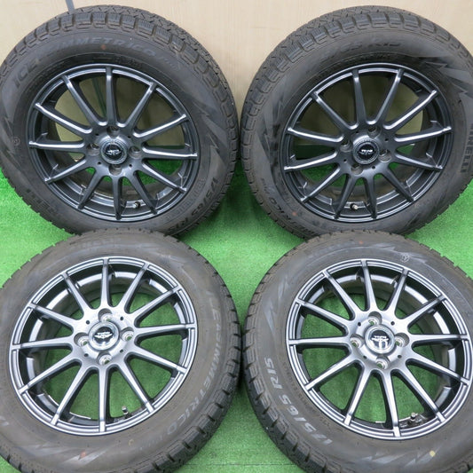 キレイ★スタッドレス 175/65R15 ピレリ アイスアシンメトリコ プラス TEAD テッド 15インチ PCD100/4H★4121401NJス