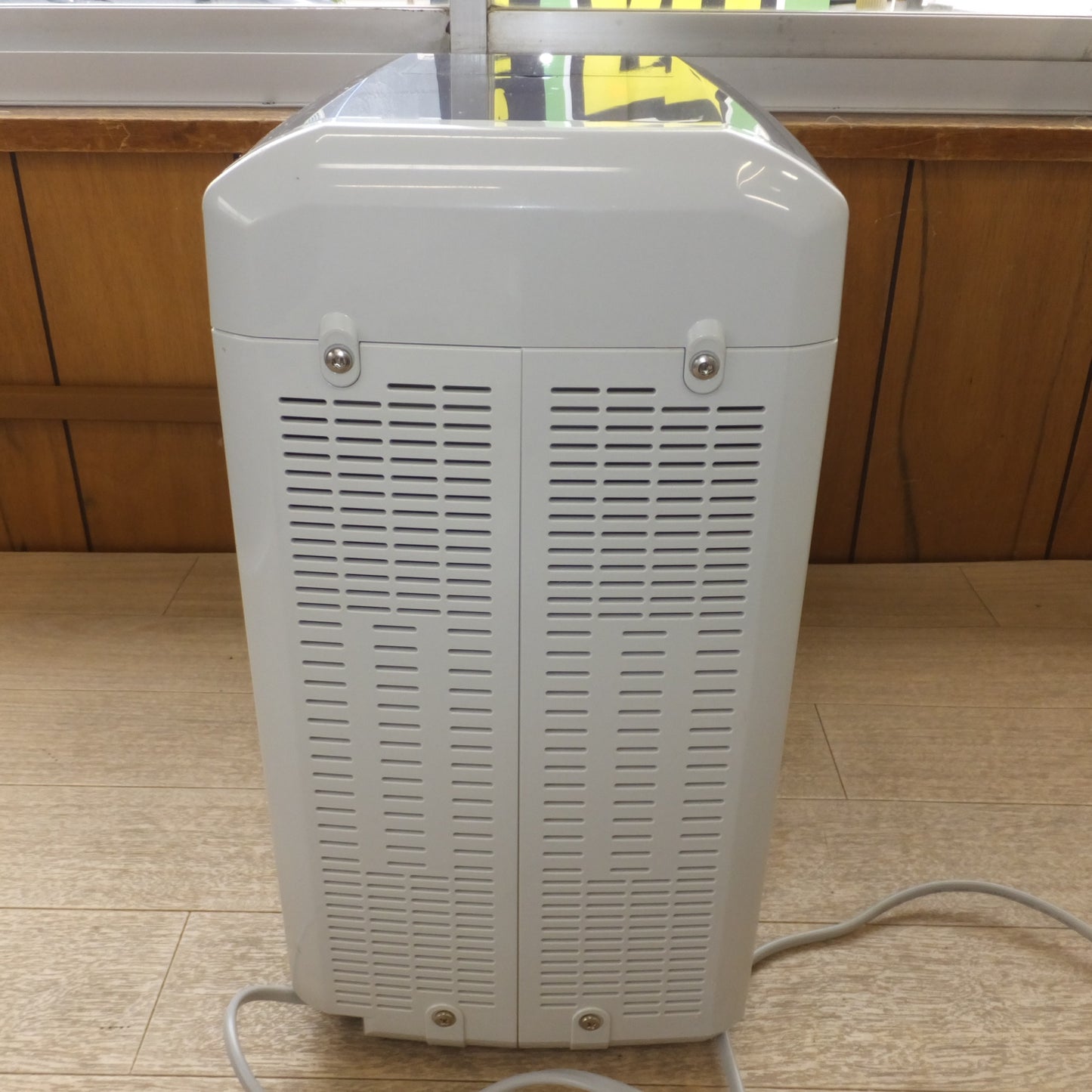[送料無料] キレイ★象印 ZOJIRUSHI 11年製 家庭用精米機 BR-EA35-HH クリアグレー　100V 50/60Hz　つきたて風味 お米屋さんの本格精米★