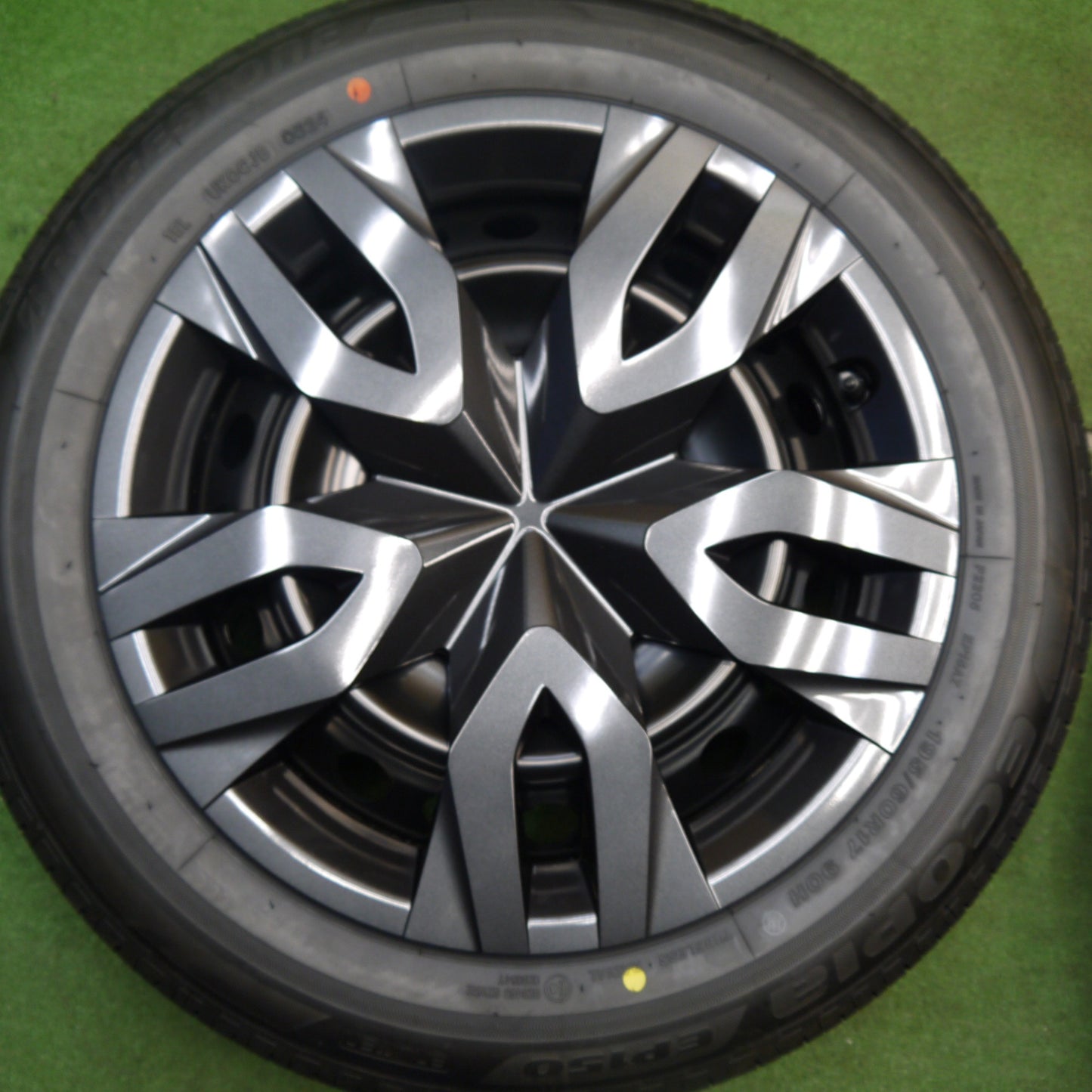 [送料無料] 新車外し！24年★トヨタ 60系 プリウス 純正 スチール 195/60R17 ブリヂストン エコピア EP150 17インチ PCD114.3/5H★5033109Hノ
