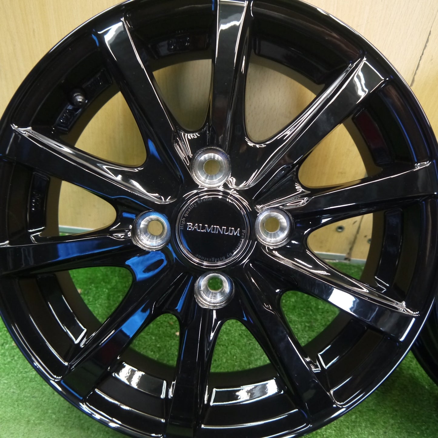 未使用★BALMINUM LS10 バルミナ 14インチ 14×4.5J PCD100/4H★6042205Hホ