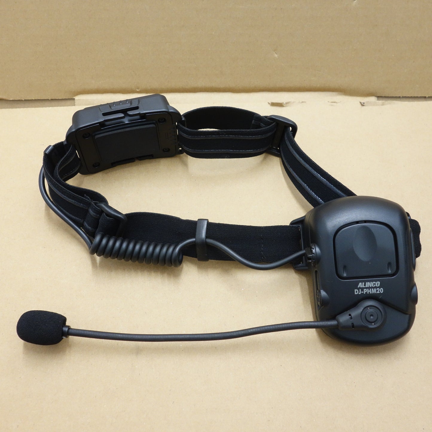 [送料無料] ◆ALINCO ヘルメット 作業帽 用 ヘッドセット 型 トランシーバー DJ-PHM20 アルインコ バッテリー EBP-108 EDC-122①◆