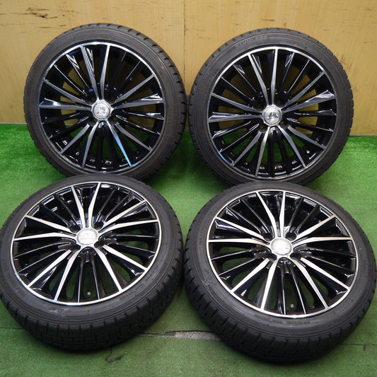 バリ溝！8.5分★スタッドレス 165/50R16 ダンロップ ウインターマックス WM02 VERTEC VR-5 MANARAY SPORT マナレイ 16インチ PCD100/4H★5050704Hス