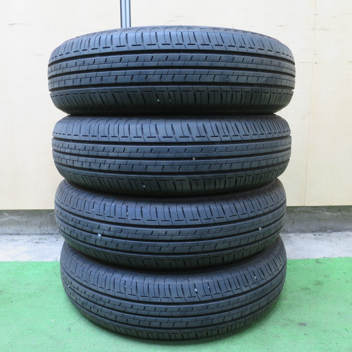 4本価格！25年◎155/65R14 ブリヂストン エコピア EP150 タイヤ 14インチ スペーシア ワゴンR タント ムーブ N-BOX 等◎6092102NGノタ