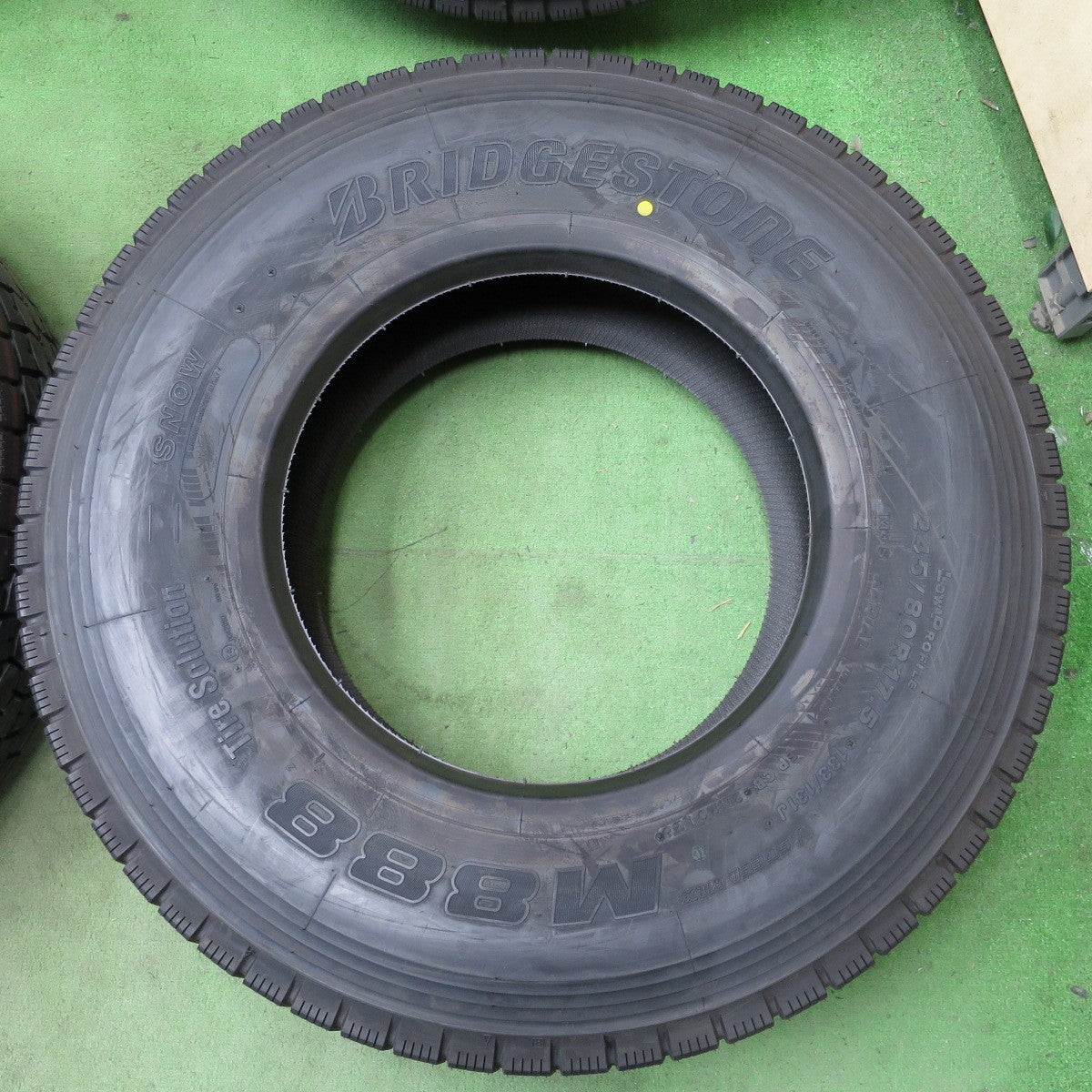 未使用！26年！6本◎トラック タイヤ 245/80R17.5 133/131J ブリヂストン M888 ミックス オールシーズン 17.5インチ◎6092501NGスタ