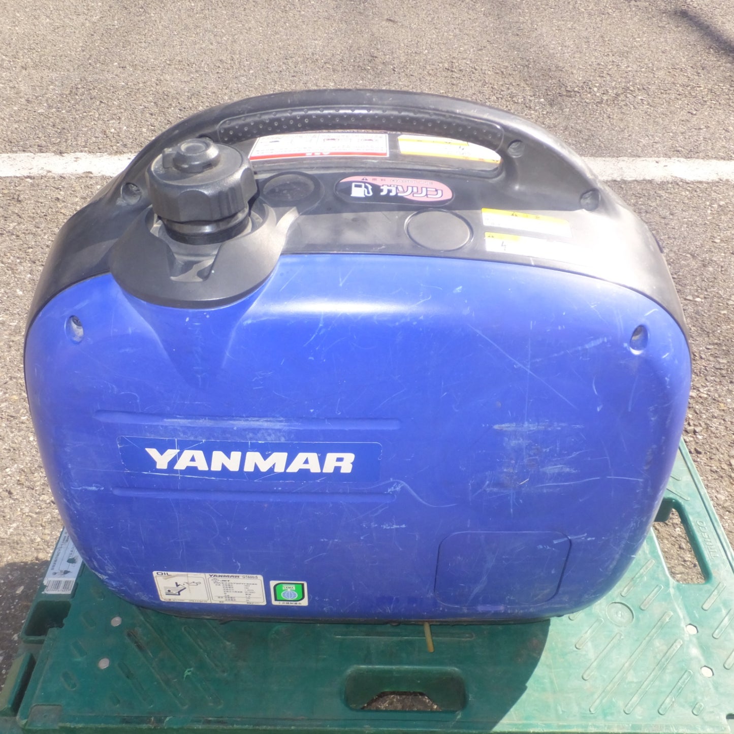 [送料無料] 岐阜発★ヤンマー YANMAR 防音型 ガソリンインバータ発電機 G1600iS　100V 16A 1.6kVA 50/60Hz 単相★