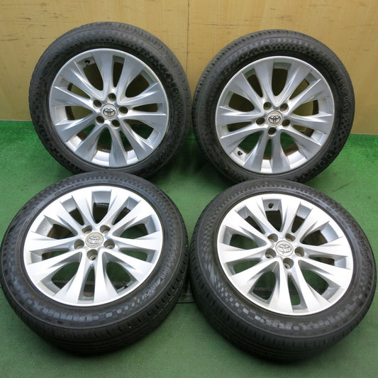 バリ溝！24年！9.5分以上★トヨタ 20系 アルファード ヴェルファイア 純正 235/50R18 レーダー Dimax R8+ 18インチ PCD114.3/5H★5092707HAノ
