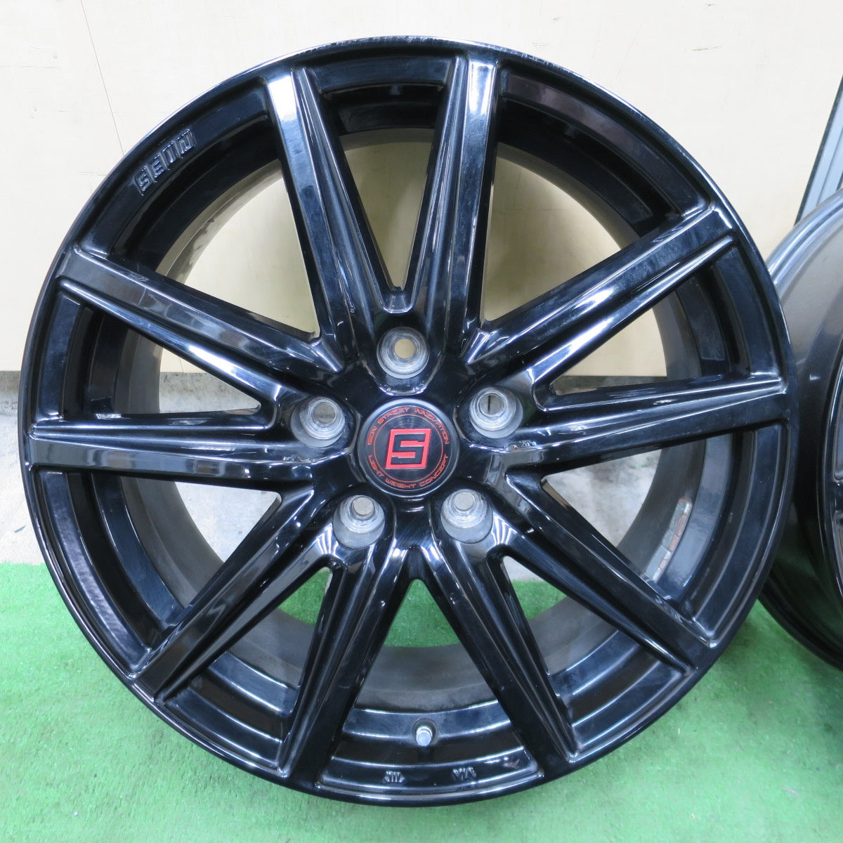 4本価格★SEIN SS ザイン ホイール 17インチ 17×7J PCD114.3/5H★6030904ナホ