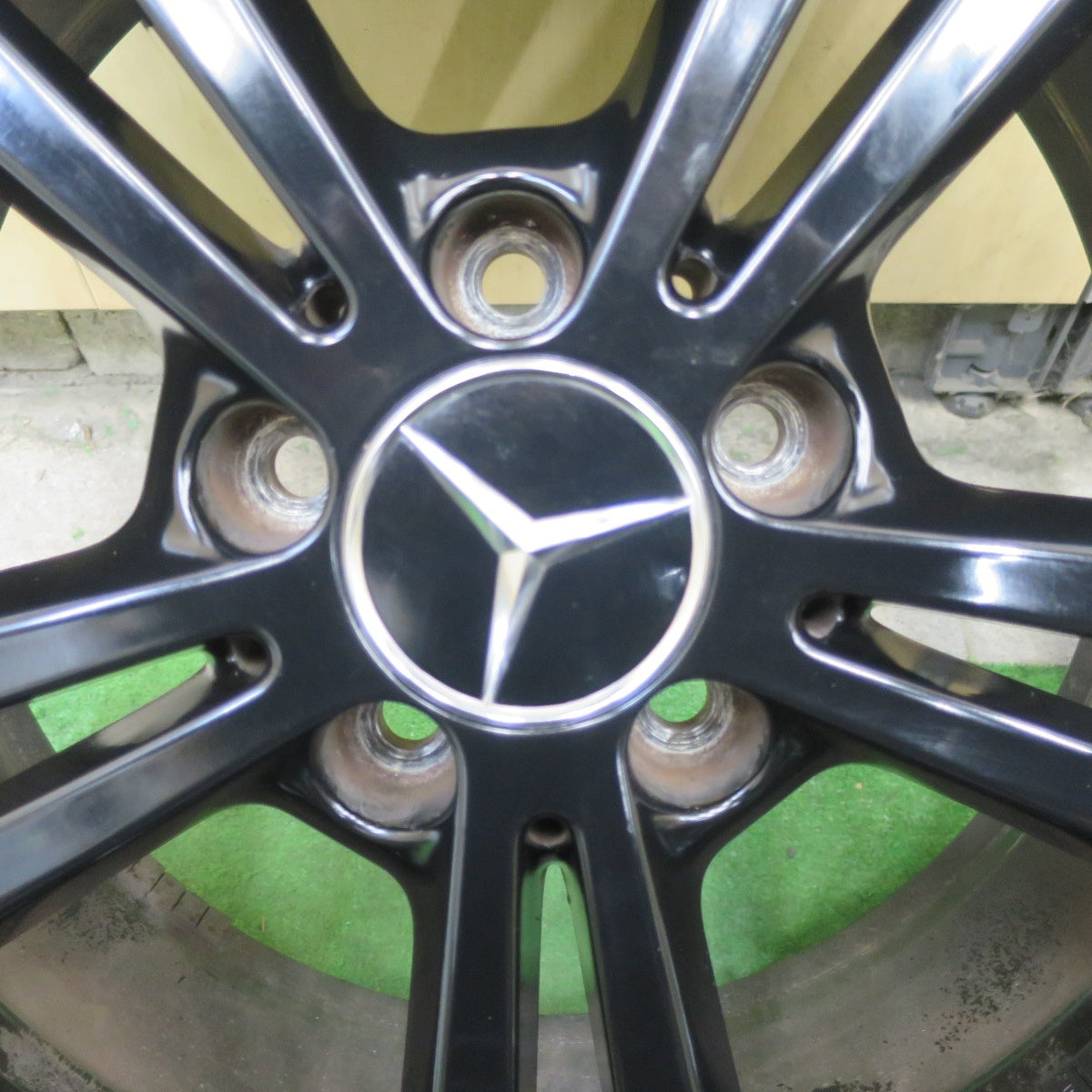 バリ溝！キレイ！8.5分★ベンツ W177 Aクラス 純正 225/45R18 スタッドレス ピレリ アイスアシンメトリコ プラス 18インチ PCD112/5H★6040603TTス