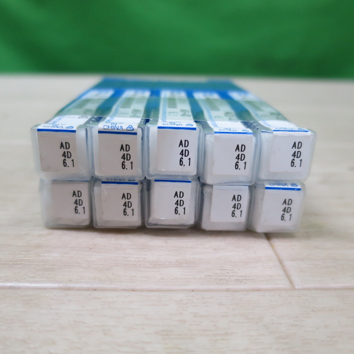 [送料無料] 未使用！10本まとめ売り☆OSG 超硬 ドリル 8672610 AD-4D 6.1 穴あけ☆