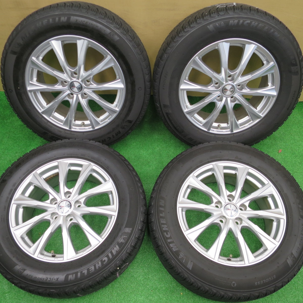 キレイ！21年★スタッドレス 225/65R17 ミシュラン X-ICE SNOW SUV JOKER ジョーカー 17インチ PCD114.3/5H★5120302NKス