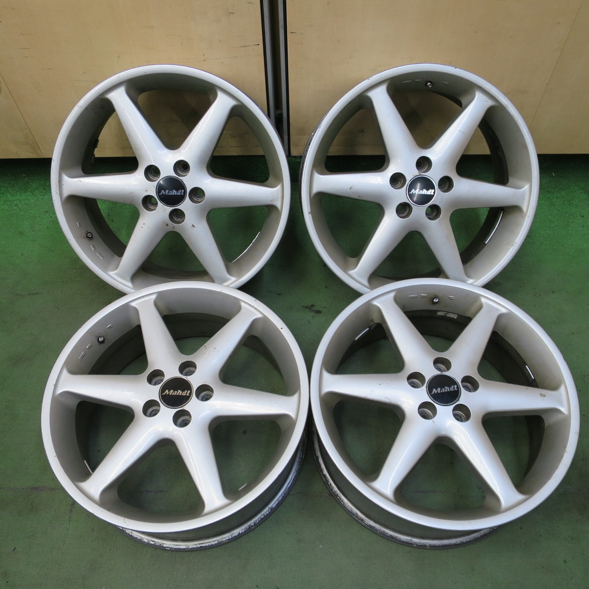 4本価格★インプレッサ 等 Mahdi マーディー 17インチ ホイール 17×7J PCD100/5H★6072703NGホ
