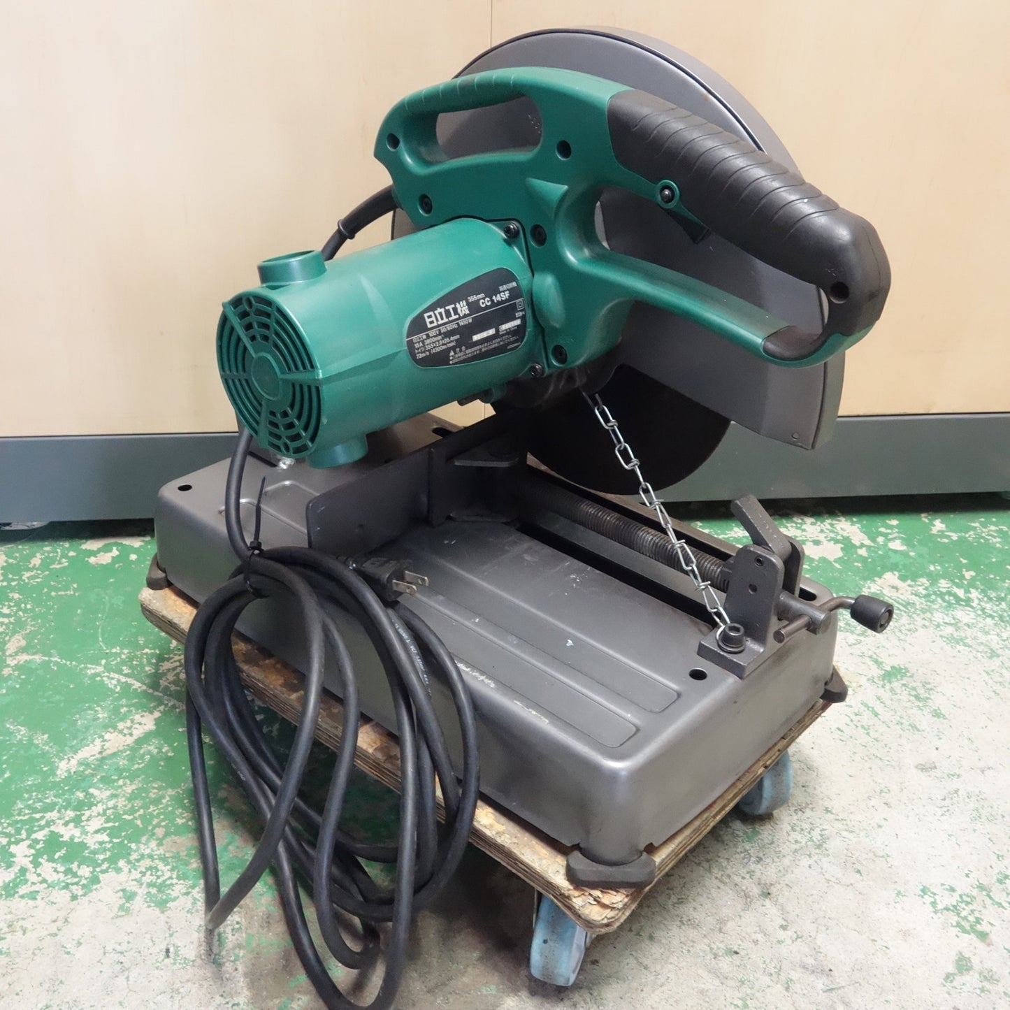 [送料無料] ☆日立工機 355mm 高速 切断機 100V CC14SF カッター HITACHI 電動 工具☆