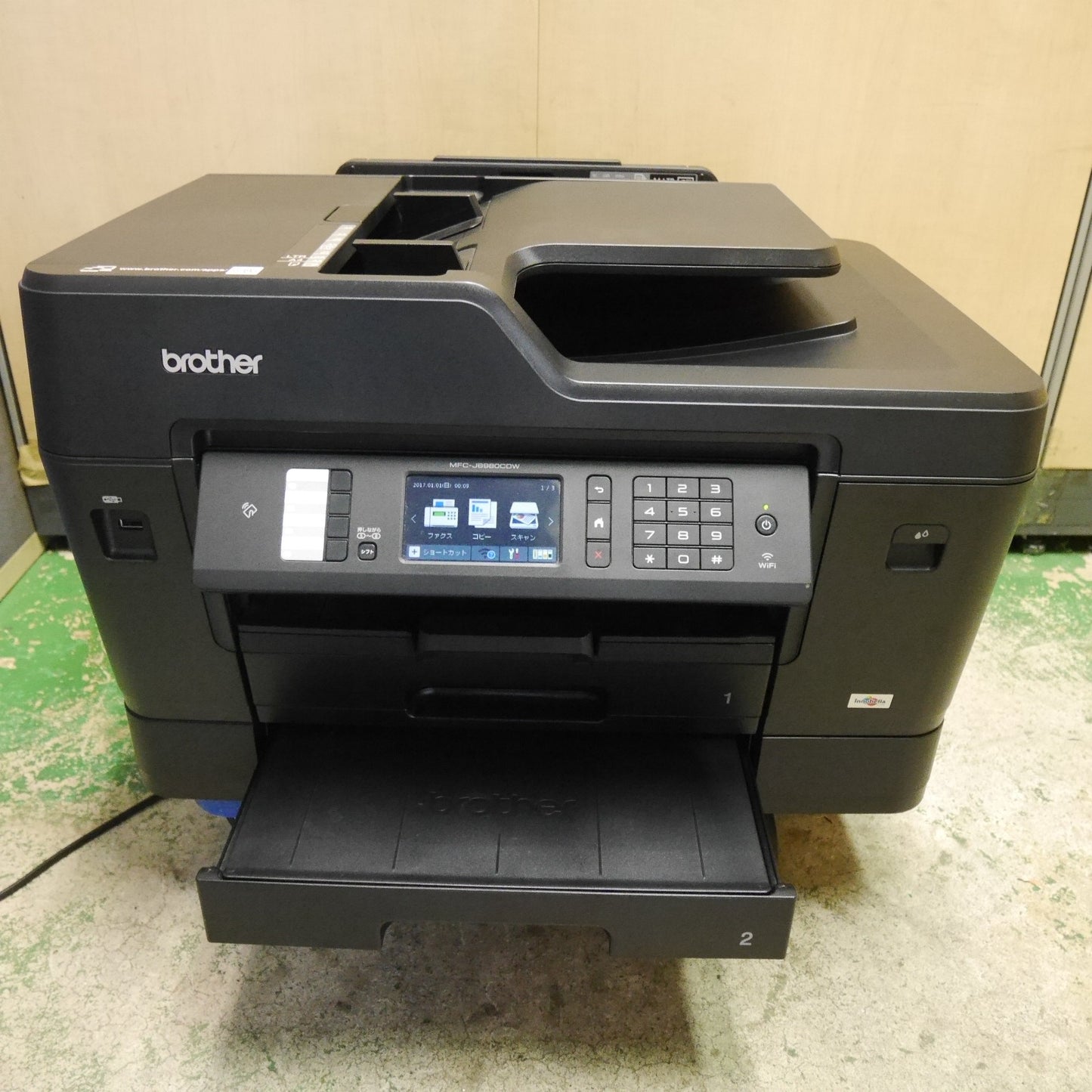 [送料無料] ☆brother ブラザー A3 インクジェット プリンター 複合機 MFC-J6980CDW コピー スキャン FAX ネットワーク モバイル☆