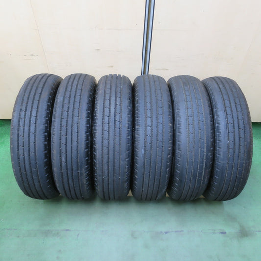 新車外し！26年！6本★トラック タイヤ 215/70R17.5 118/116N ブリヂストン R202 17.5インチ★6070207イノタ