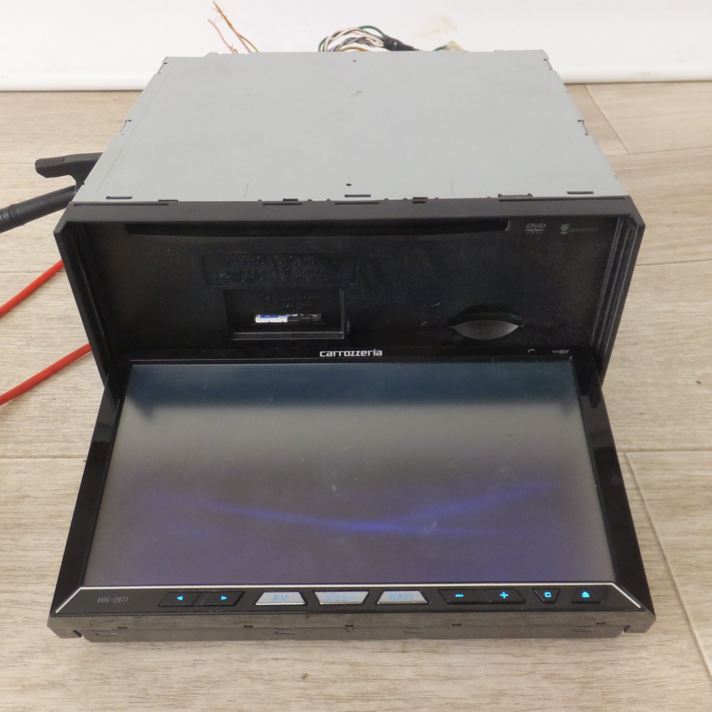 [送料無料] ★カロッツェリア carrozzeria AV一体型ナビ HDDナビゲーション サイバーナビ AVIC-ZH77[23]★