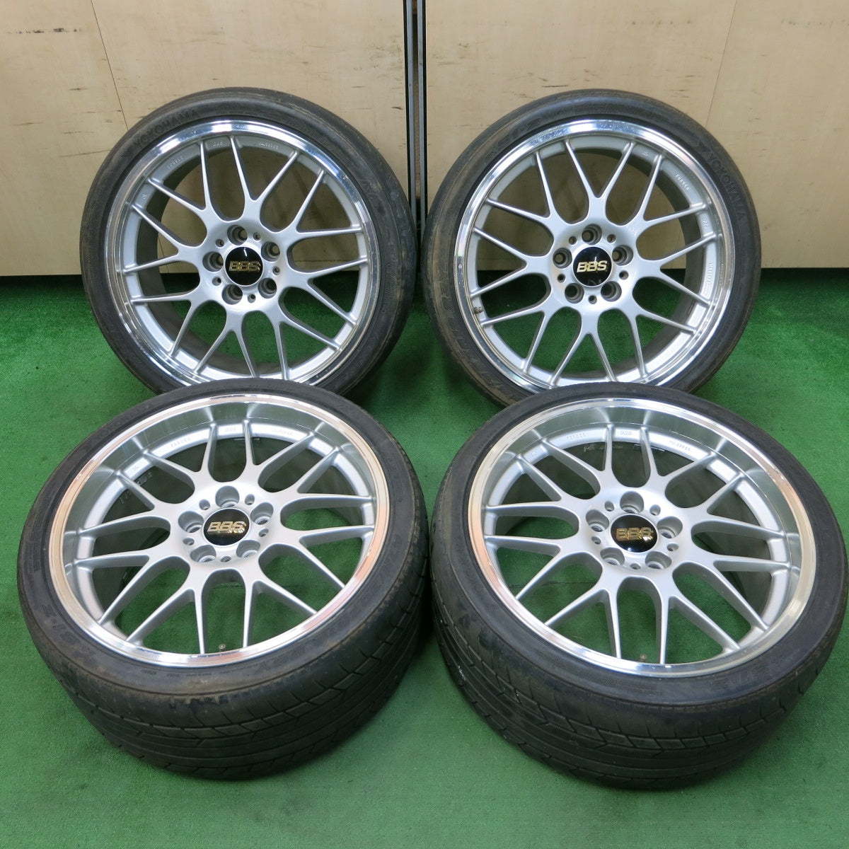 *送料無料* 4本価格★BBS RG727 RG730 245/35R19 275/30R19 ヨコハマ AVS S1-Z 19インチ PCD114.3/5H★4061203ナノ