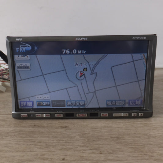 [送料無料] ★富士通テン イクリプス ECLIPSE HDDナビゲーション AVN558HD(10)★