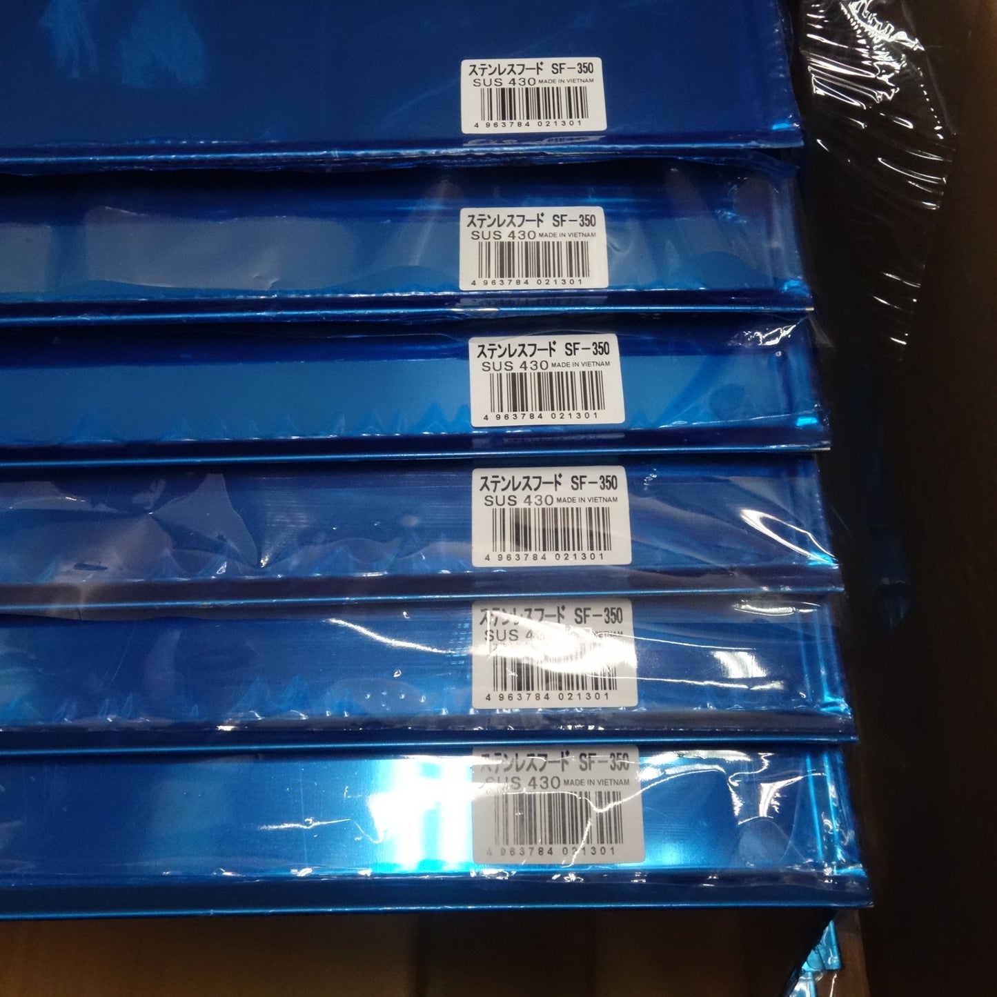 [送料無料] 未使用！6点まとめ売り☆KGY 30cm 用 ステンレス フード SF-350 SUS430 換気扇 フード ケイ・ジー・ワイ工業 K.G.Y☆