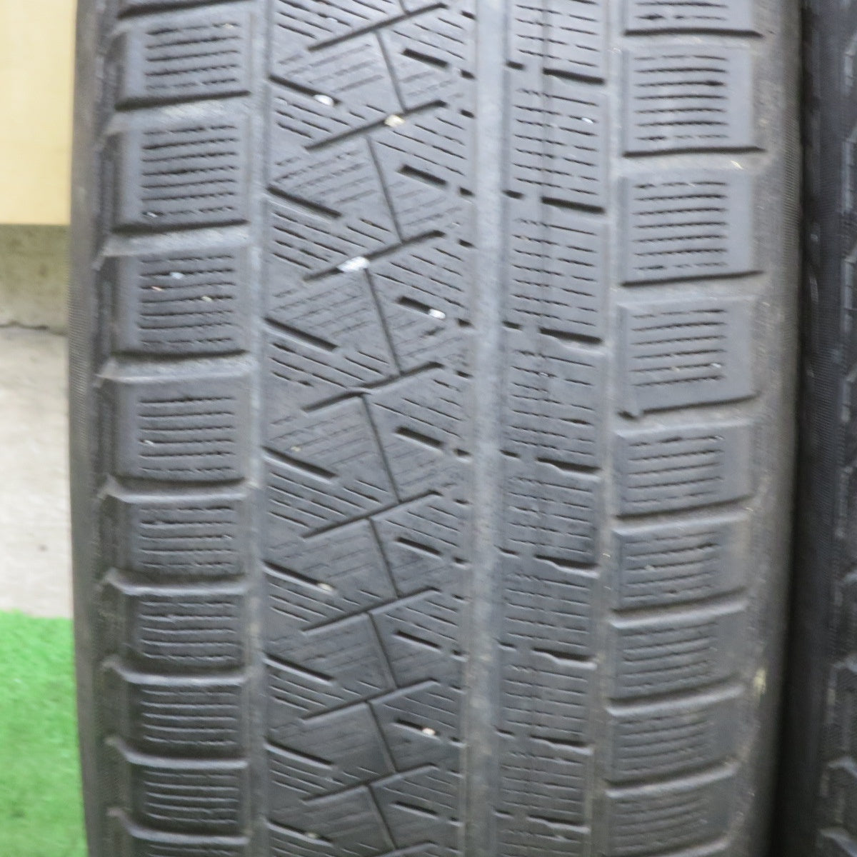 キレイ★BMW ベンツ 等 MAK LUFT 225/55R17 スタッドレス ピレリ アイスアシンメトリコ 17インチ ルフト PCD112/5H★6022111TTス