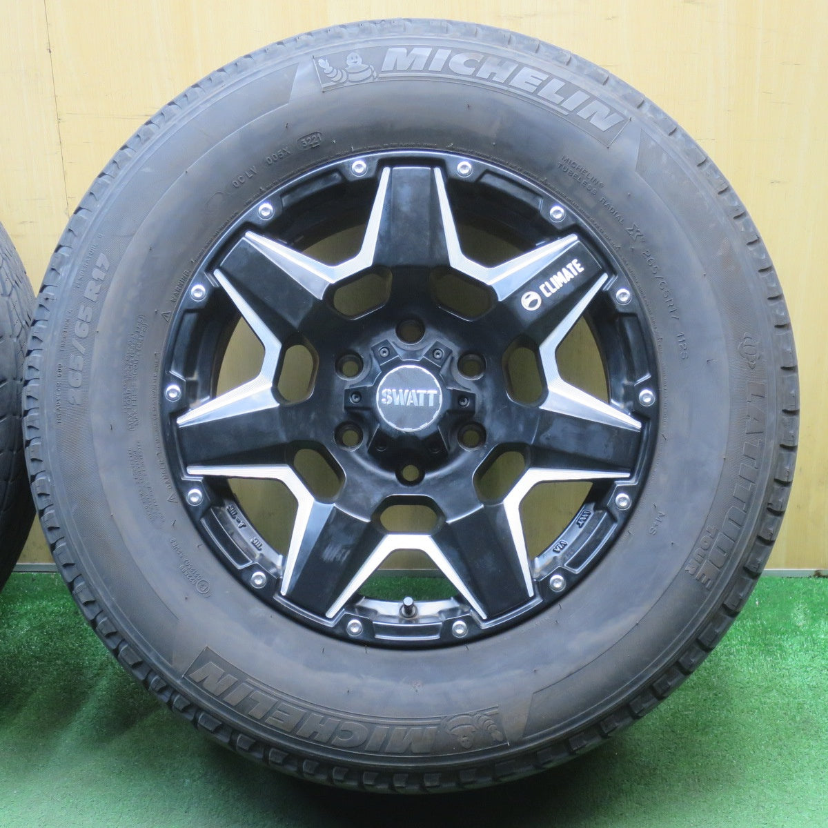 4本価格★SWATT CLIMATE 265/65R17 ミシュラン LATITUDE TOUR スワット クライメイト 17インチ PCD139.7/6H★6042104NJノ