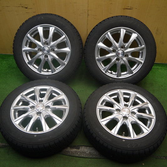 バリ溝！キレイ！9.5分★スタッドレス 165/65R14 トーヨー ガリット GIZ JOKER ジョーカー 14インチ PCD100/4H★5072904Hス