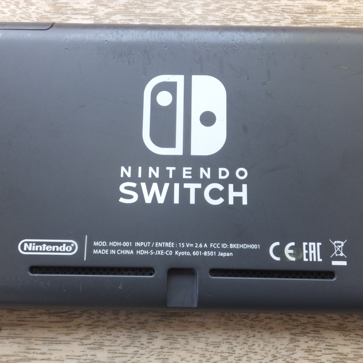 [送料無料] 現状品★任天堂 Nintendo ニンテンドースイッチライト Nintendo Switch Lite HDH-001 グレー　ACアダプタ HAC-002(JPN)　セット★