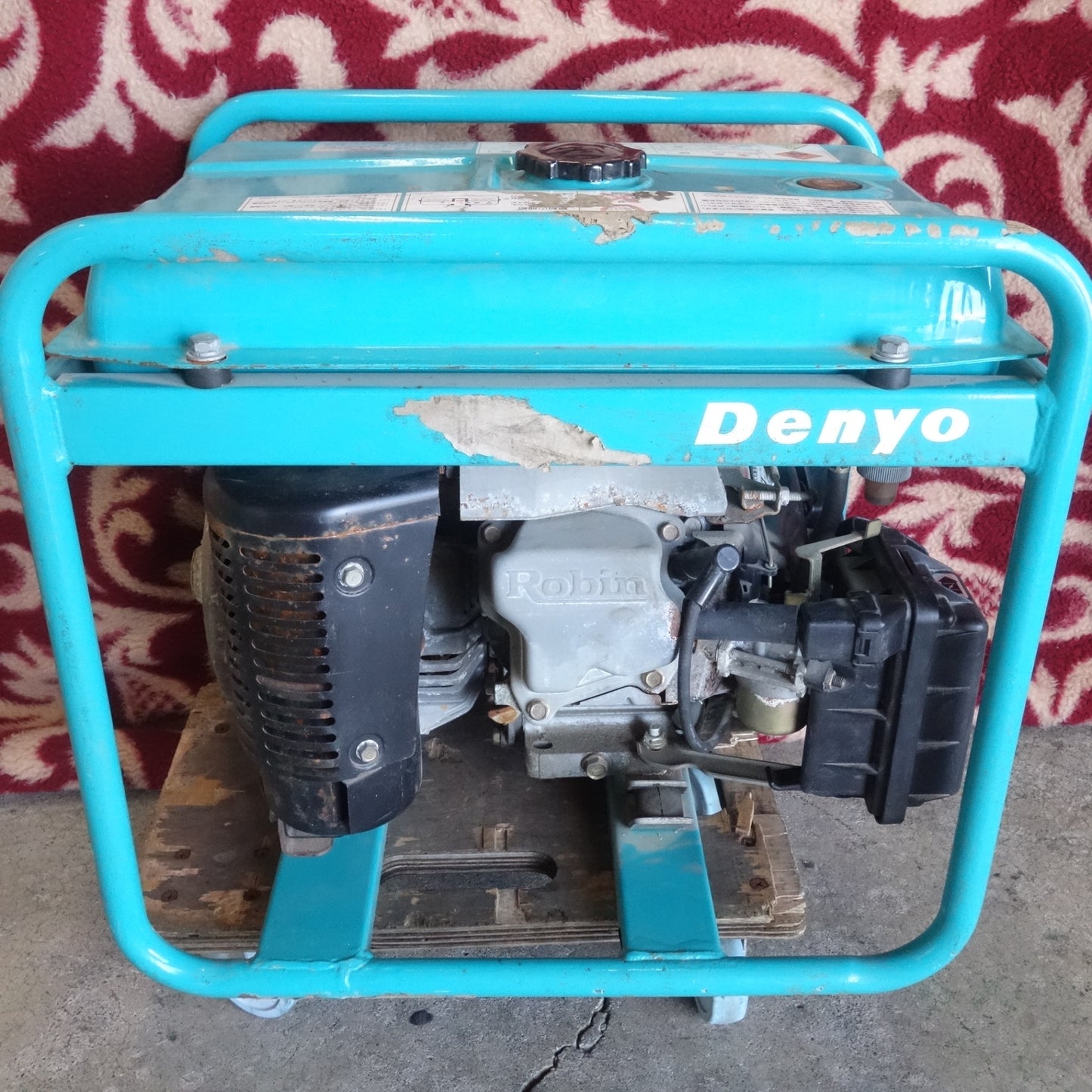 [送料無料] ☆デンヨー ガソリン エンジン 駆動 発電機 デンヨー ニュー パワー 2600U2 GA-2606U2 100V 2.6kVA 60Hz ジャンク ①☆