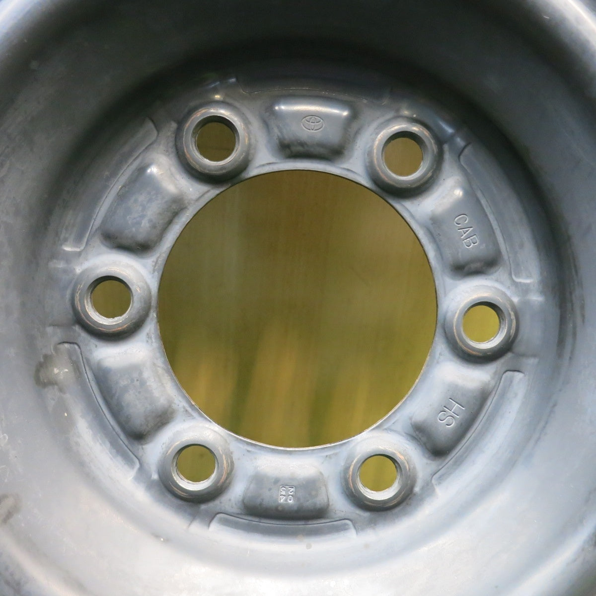 バリ溝！23年！9.5分◎トヨタ ハイエース 純正 スチール 195/80R15 107/105N ブリヂストン エコピア RD613 15インチ PCD139.7/6H◎6062505HAノ