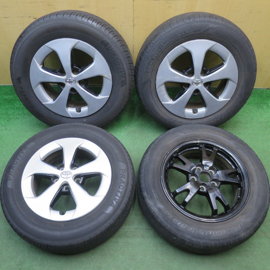 バリ溝！23年！9.5分★トヨタ 30系 プリウス 純正 195/65R15 グッドイヤー EfficientGrip ECO hybrid EG01 プラクティバ ヨコハマ 15インチ PCD100/5H★6032414NJノ