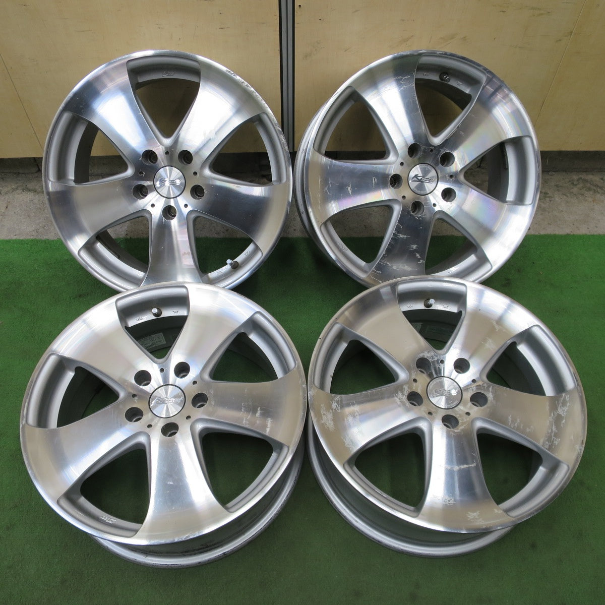 4本価格★Kosei CONCEPTO S03 17インチ ホイール コーセイ 光生 コンセプト 17×7J PCD114.3/5H★6061902NGホ
