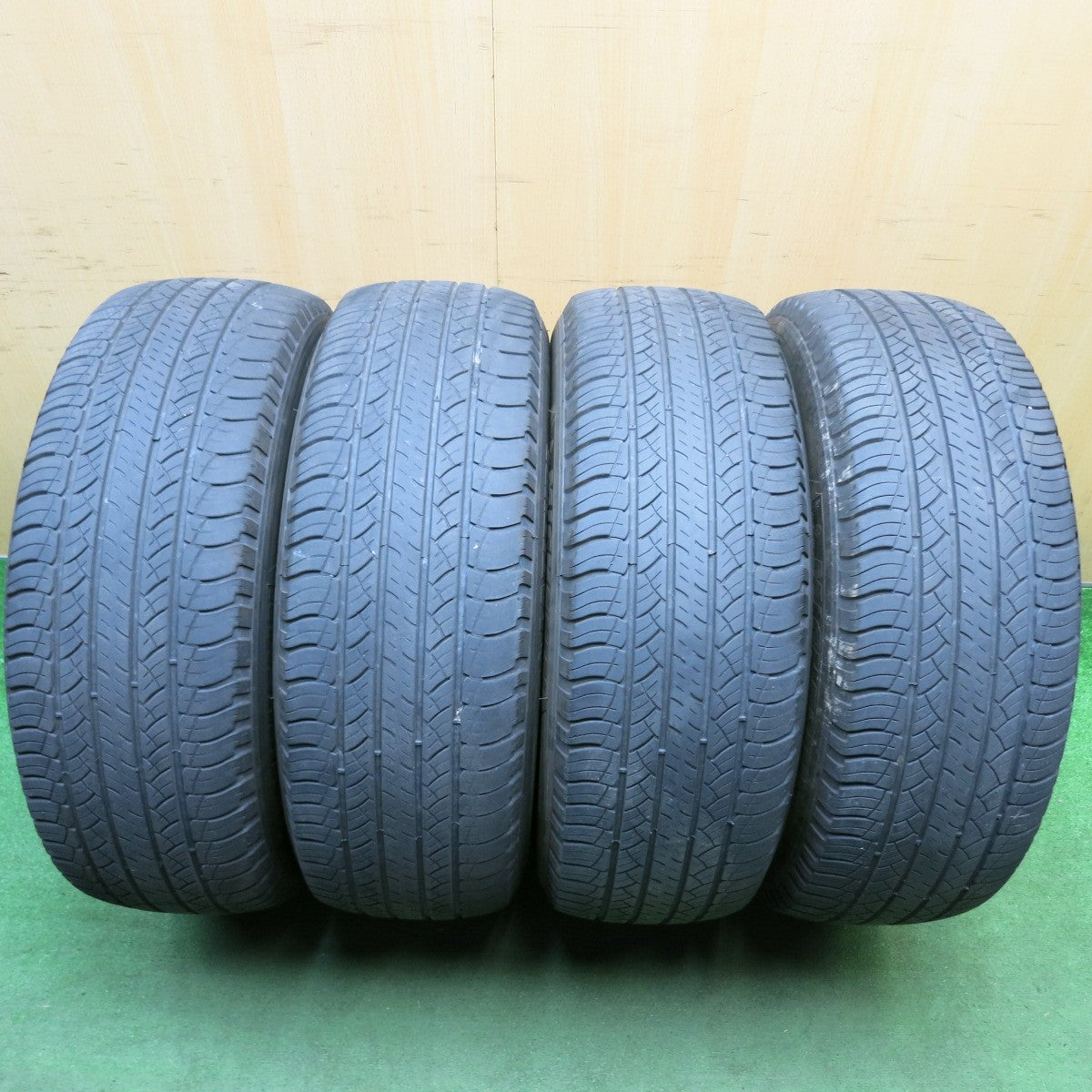 4本価格！22年★トヨタ 150系 ランクル プラド TX Lパッケージ マットブラックエディション 純正 265/60R18 ミシュラン LATITUDE TOUR HP 18インチ PCD139.7/6H★6041912HAノ