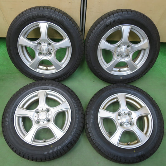 バリ溝！22年！9.5分以上★スタッドレス 165/65R14 ダンロップ ウインターマックス 03 VIOLENTO ヴィオレント 14インチ ハスラー ソリオ 等 PCD100/4H★5111405イス