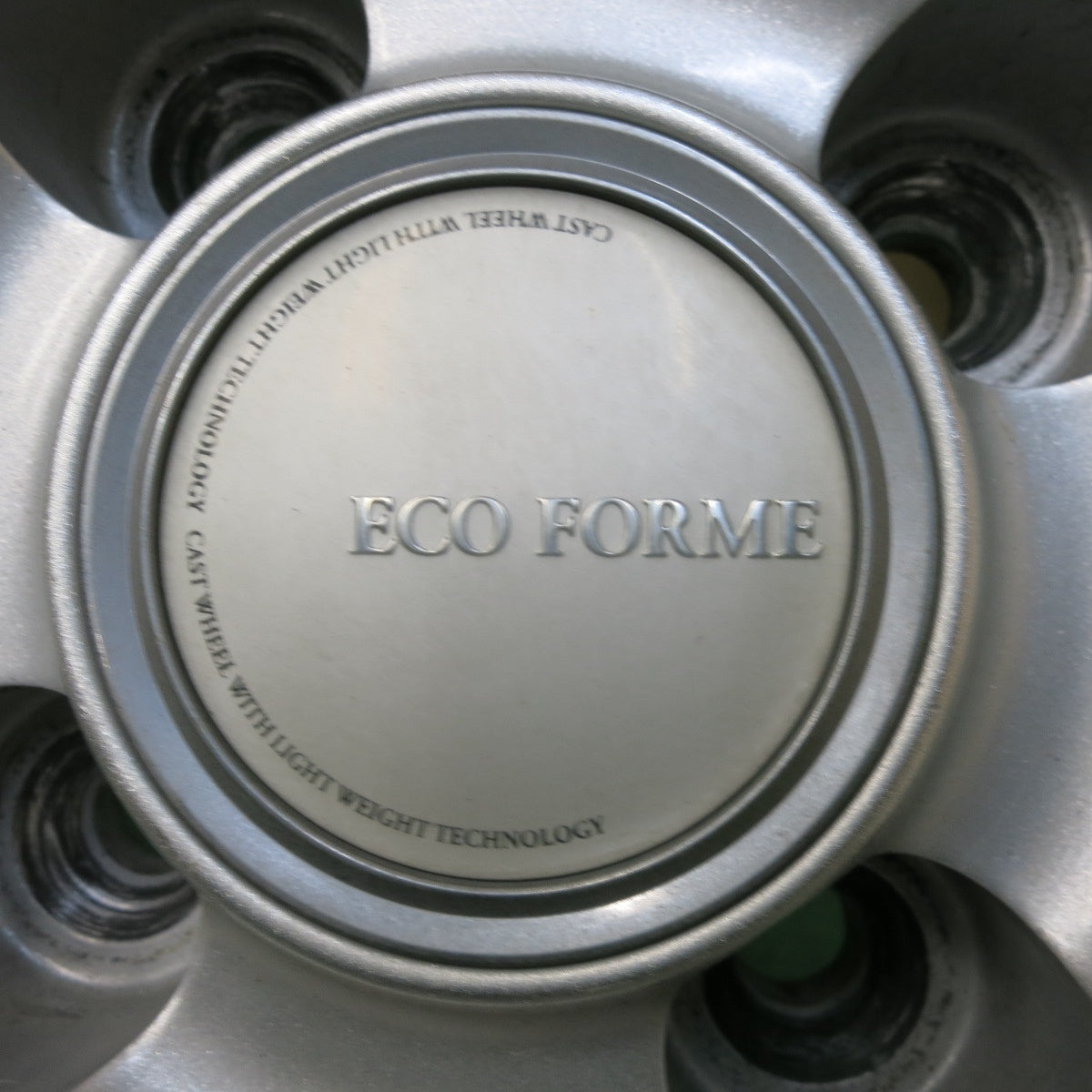 キレイ★ECO FORME ブリヂストン製 15インチ ホイール 15×6J エコフォルム PCD100/4H★5051611SYホ