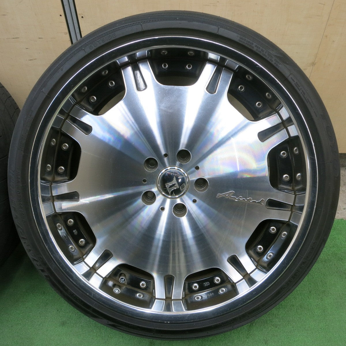 キレイ★アミスタット ゼロス 245/35R20 トーヨー トランパス Lu2 Amistad ZELOS 3P 20インチ PCD114.3/5H★5050501ナノ