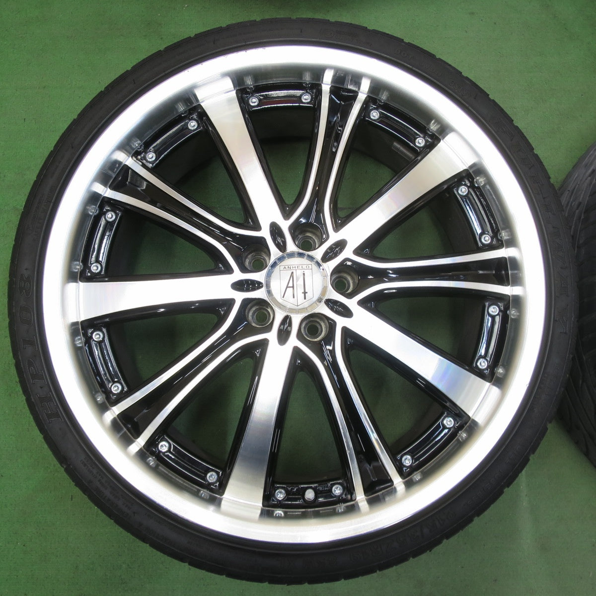 4本価格★プリウス 等 ANHELO CORAZON LOVEY 215/35R19 フルウェイ HP108 19インチ アネーロ コラソン ラーヴィ PCD100/5H★5050404IMノ