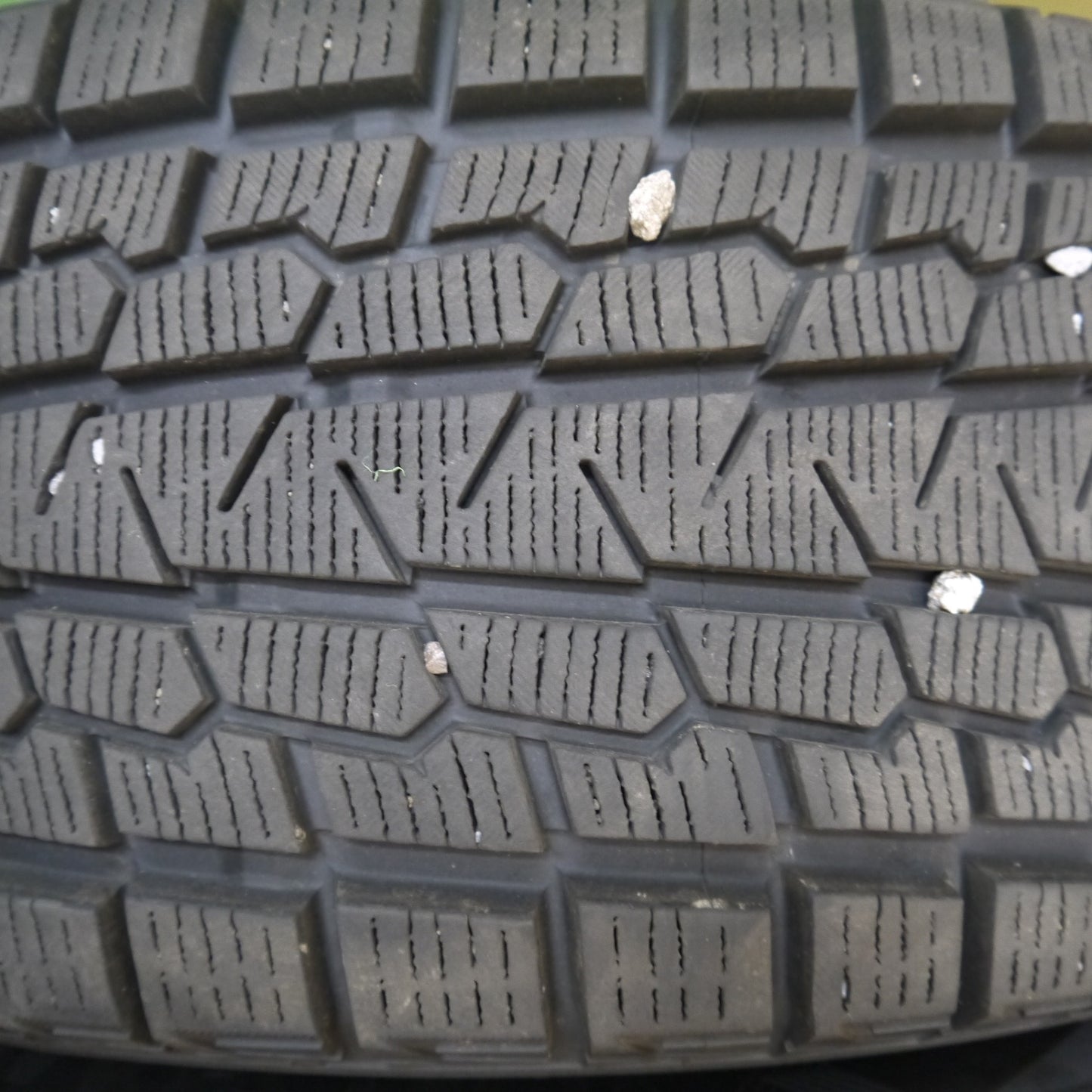 バリ溝！24年！キレイ！9.5分★スタッドレス 225/65R17 ヨコハマ アイスガード G075 EuroSpeed MANARAY SPORT ユーロスピード 17インチ PCD114.3/5H★5061001Hス
