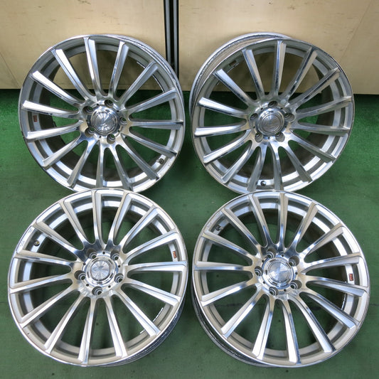 4本価格★LEONIS FW weds 18インチ ホイール 18×8J レオニス ウェッズ PCD114.3/5H★5071102SYホ