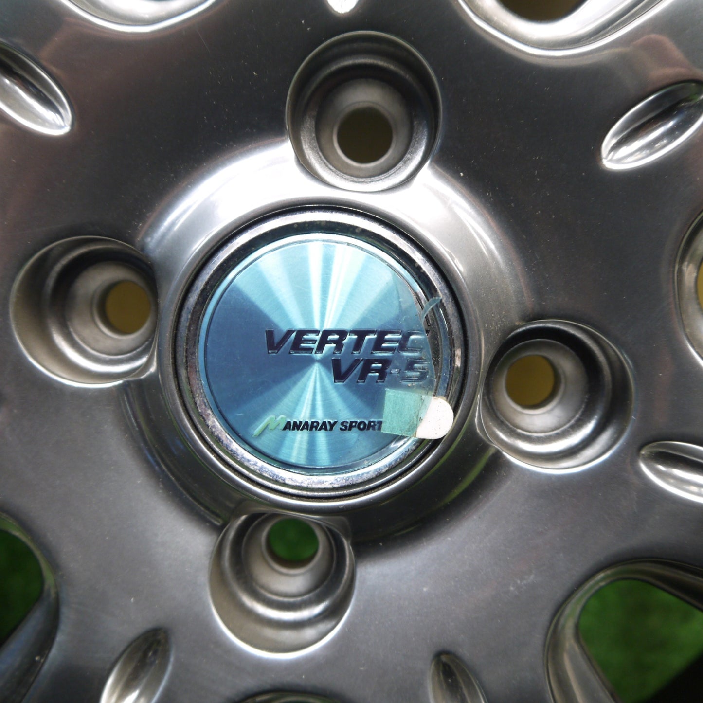 未使用！付属品付き★VERTEC VR-5 MANARAY SPORT 16インチ ホイール ヴァーテック マナレイ スポーツ 16×5J PCD100/4H★6022404Hホ
