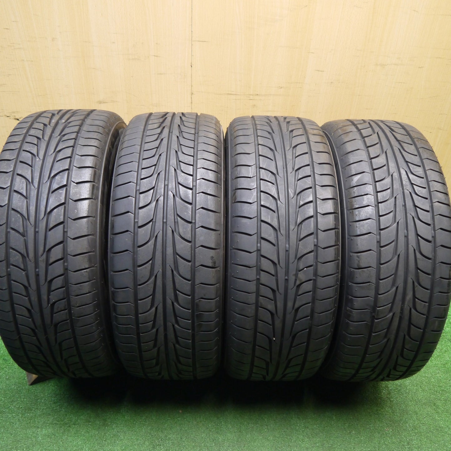 バリ溝！9.5分★トヨタ 30系 セルシオ 純正 225/55R17 ファイアストン ファイアホーク ワイドオーバル 17インチ PCD114.3/5H★5111208Hノ