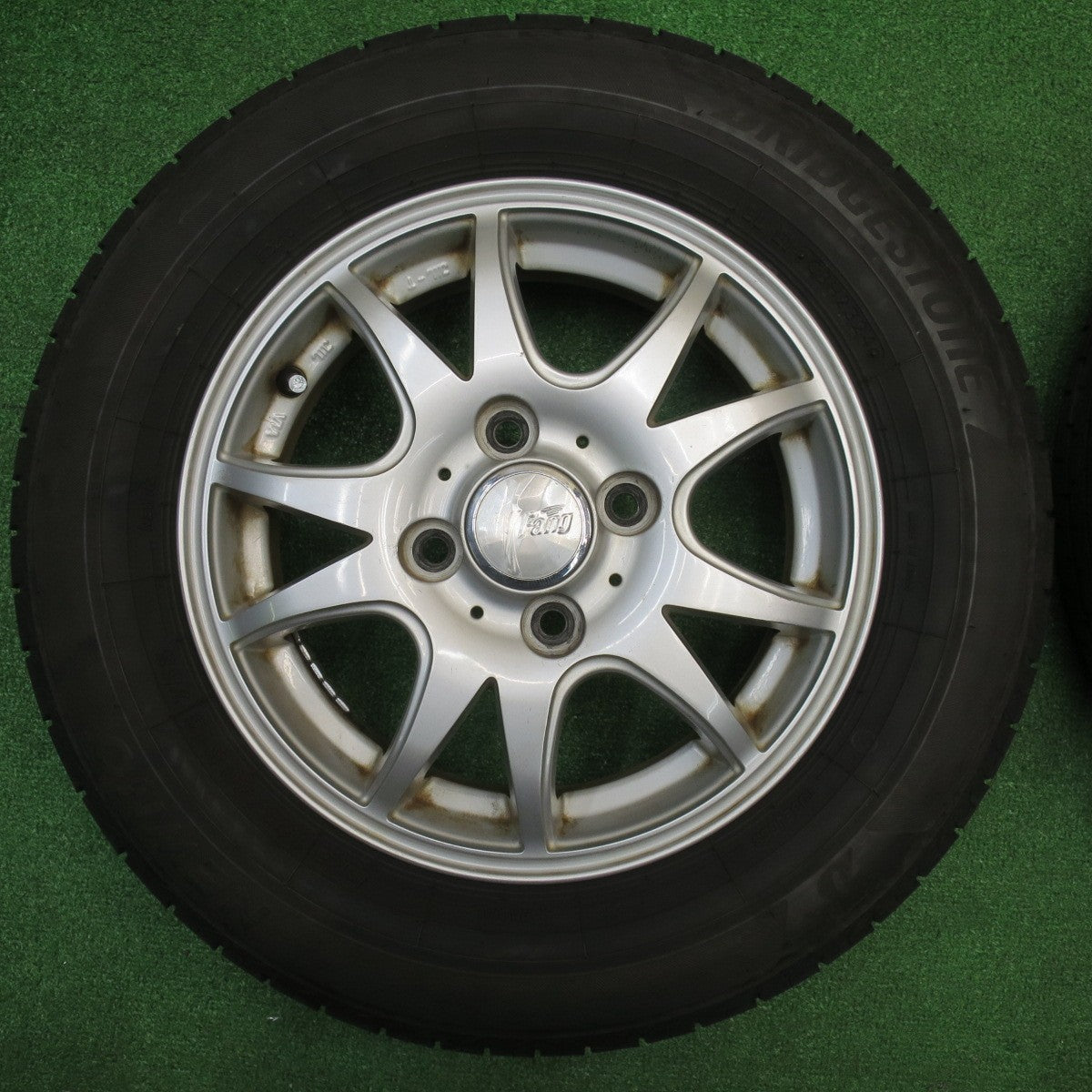 バリ溝！24年！9.5分★145/80R13 ブリヂストン NEWNO Fang ファング ニューノ 13インチ PCD100/4H★5110302NJノ