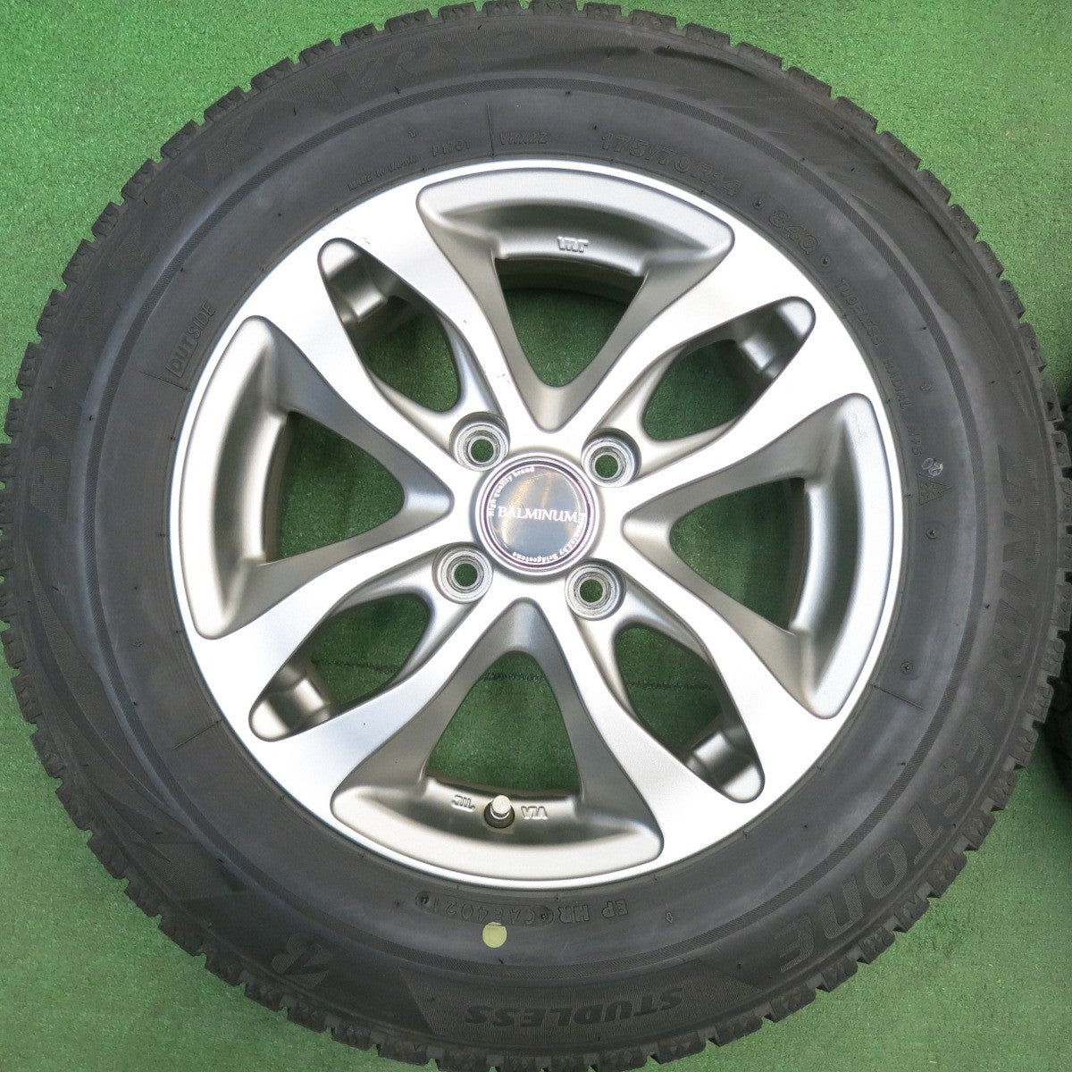 4本価格★スタッドレス 175/70R14 ブリヂストン ブリザック VRX2 BALMINUM DS-M バルミナ 14インチ PCD100/4H★6032802HAス