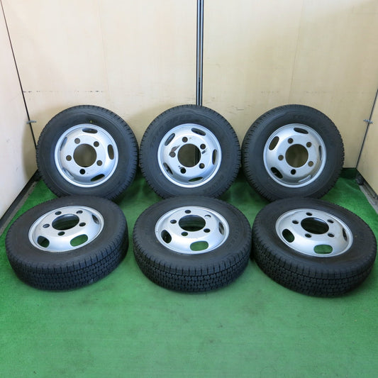 *送料無料* バリ溝！22年！9.5分以上★トラック タイヤ 195/75R15 109/107N スタッドレス トーヨー デルベックス M935 KWC スチール 115-8T PCD208/5H★4061501ナス